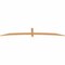 Ekena Millwork Bellingham Timber Gable Bracket, Western Red Cedar, 108"W x 18"H x 1 1/2"D x 3 1/2"F, 4/12 Pitch GBW108X18X0204BEL00SWR - alternate 4